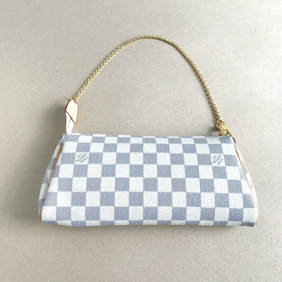 Louis Vuitton Eva Clutch Damier Azur shoulder bag - Picture 2 of 5